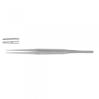 Diam-n-Dust™ Micro Dressing Forcep Straight Stainless Steel, 23 cm - 9" Tip Size 6.0 x 0.7 mm 
